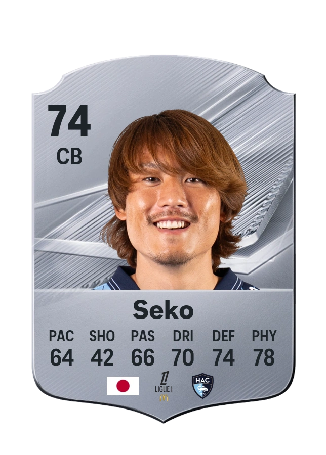 Ayumu Seko, Common card, rated 74