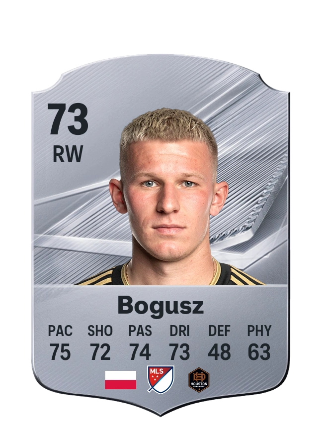 Mateusz Bogusz, Common card, rated 73