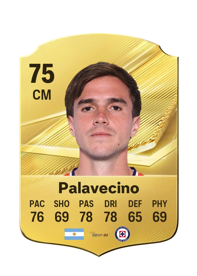 Agustín Palavecino, Common card, rated 75