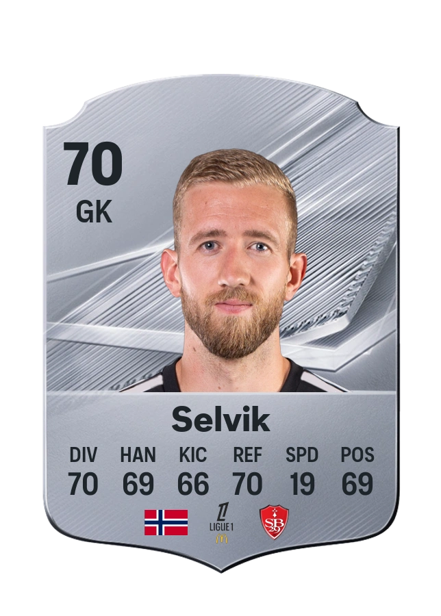 Egil Selvik, karta Common, ocena 70
