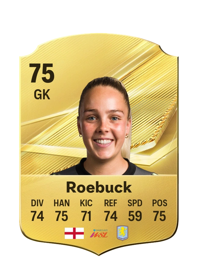 Ellie Roebuck, karta Common, ocena 75
