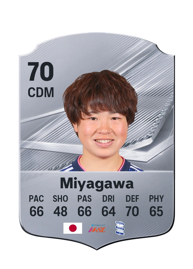 Asato Miyagawa, Common-kaart, rating 70