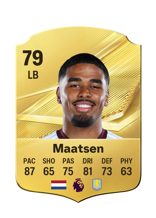 Ian Maatsen, karta Common, ocena 79