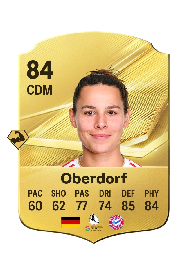 Carta Common di Lena Oberdorf, valutazione 84
