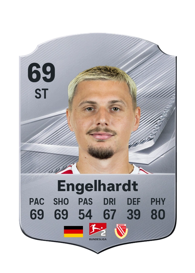 Erik Engelhardt, Common card, rated 69