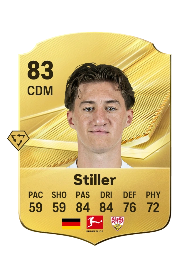 Angelo Stiller, karta Common, ocena 83