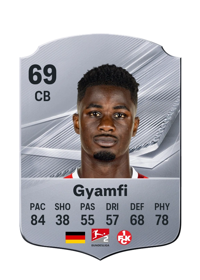 Maxwell Gyamfi, Common kartı, reyting 69