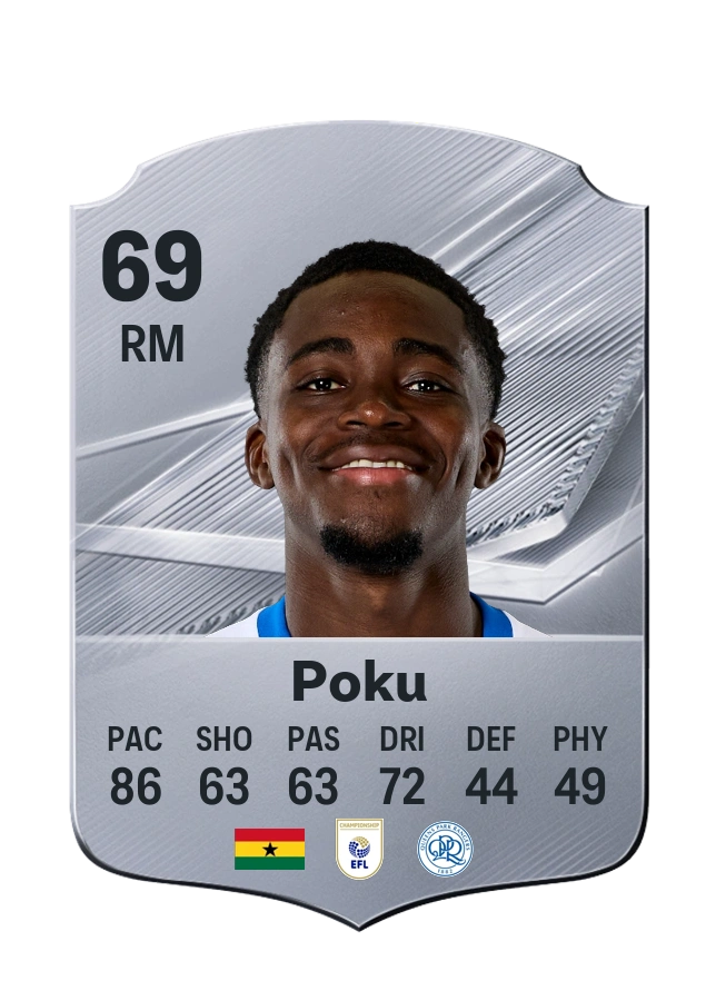 Kwame Poku, karta Common, ocena 69