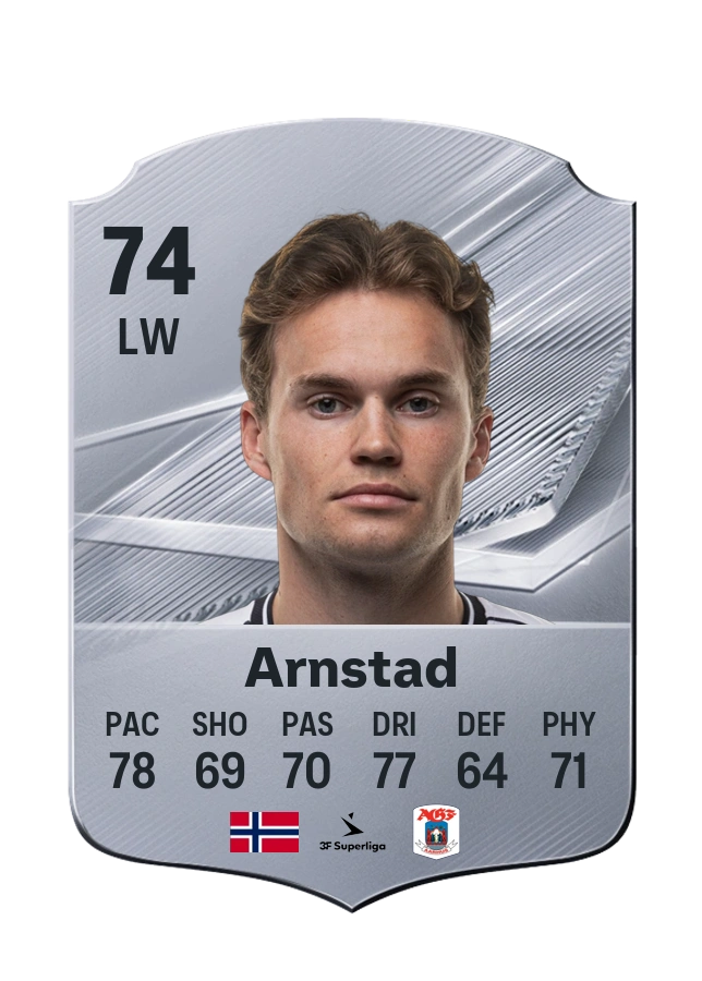 Common-Karte von Kristian Arnstad, Wertung 74