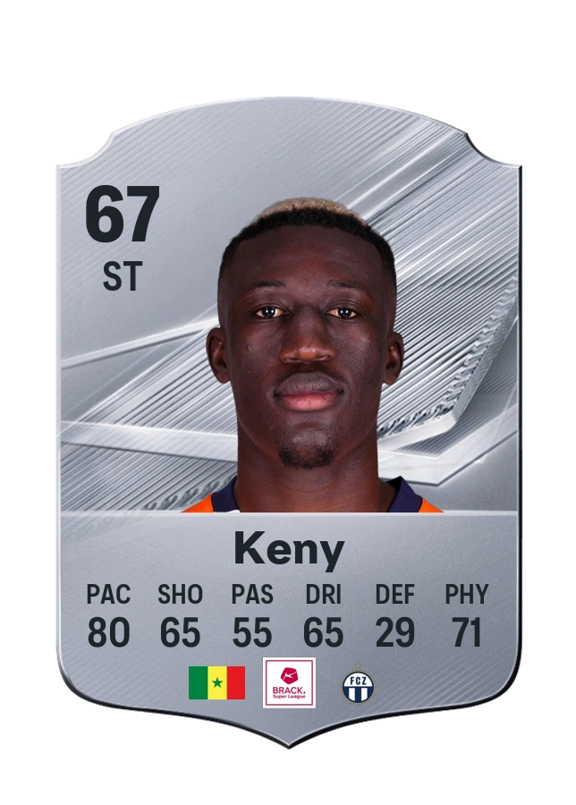 Philippe Keny, Common card, rated 67