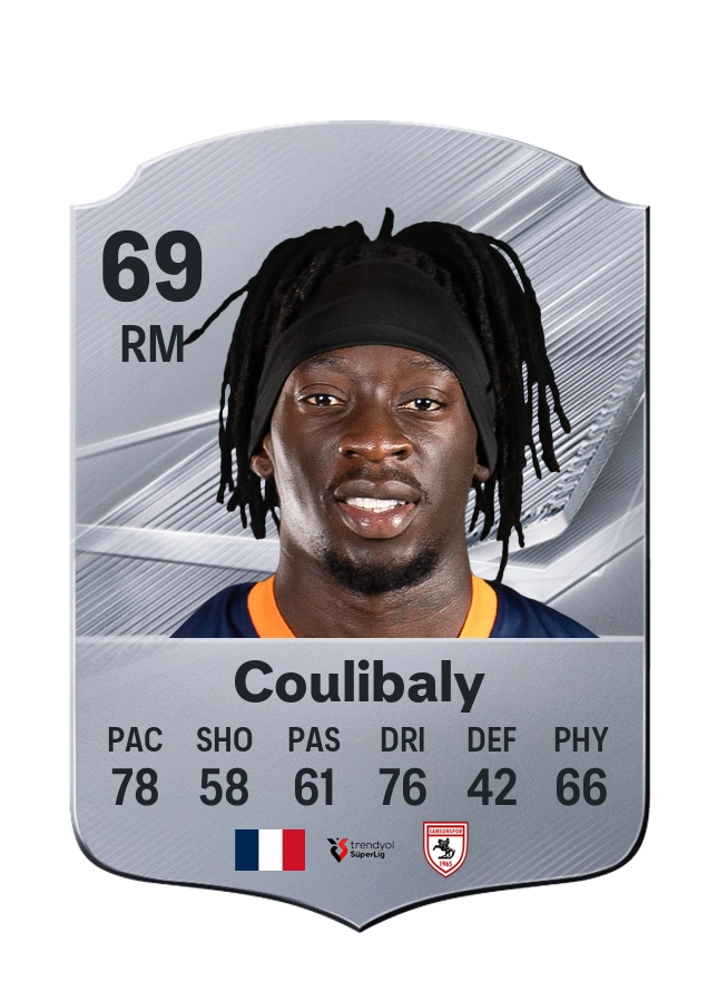 Tanguy Coulibaly، بطاقة Common، بتقييم 69