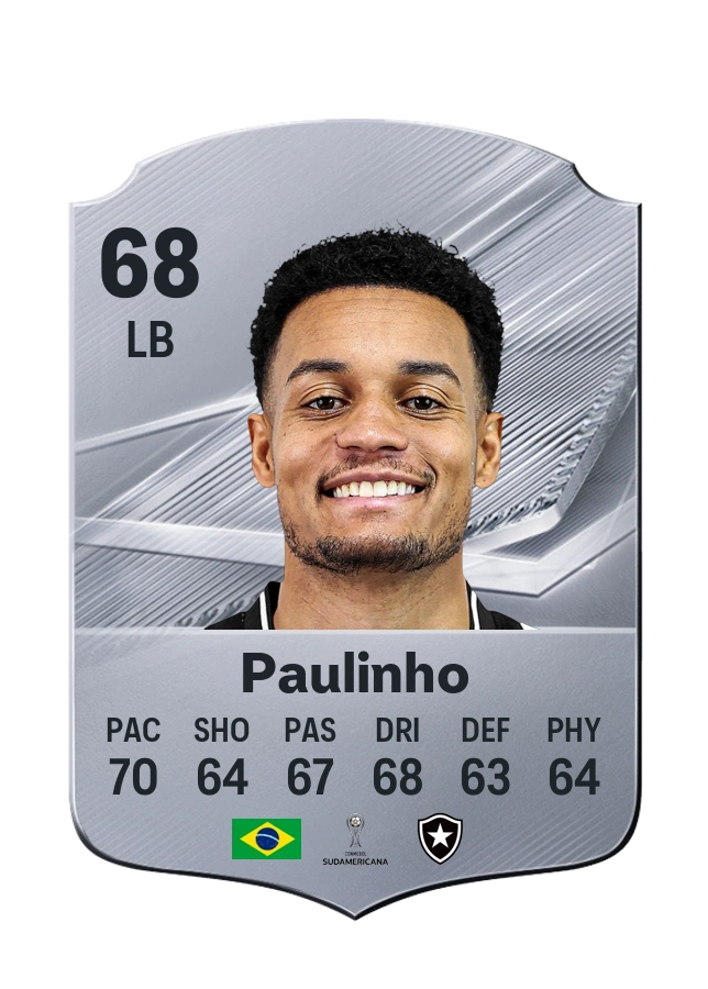 Carta Common de Paulinho, valoración 68