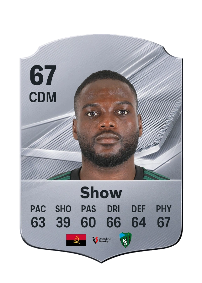 Carte Common de Show, note 67