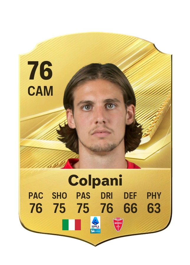 Andrea Colpani, Common card, rated 76