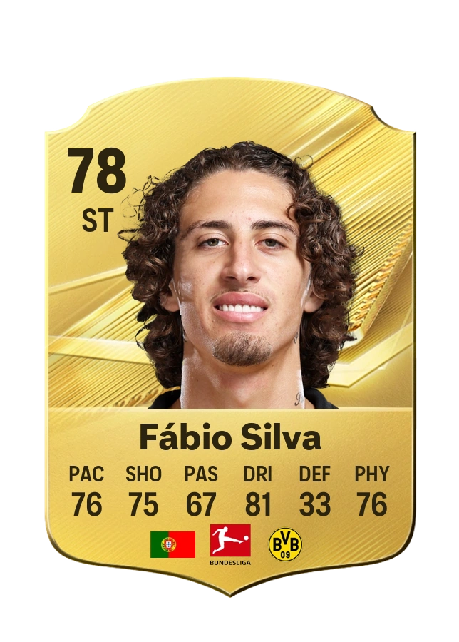 Fábio Silva, Common card, rated 78