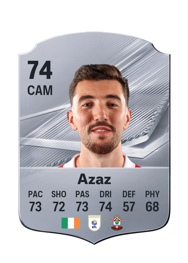 Finn Azaz, Common card, rated 74