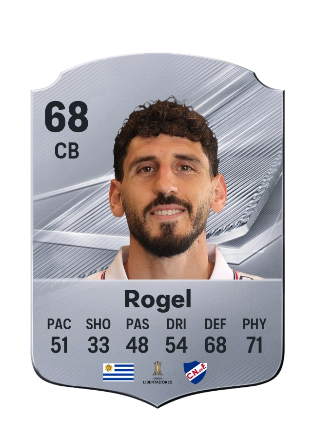 Carta Common de Agustín Rogel, overall 68