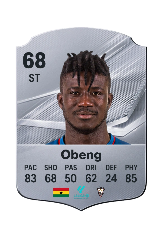 Samuel Obeng, Common card, rated 68