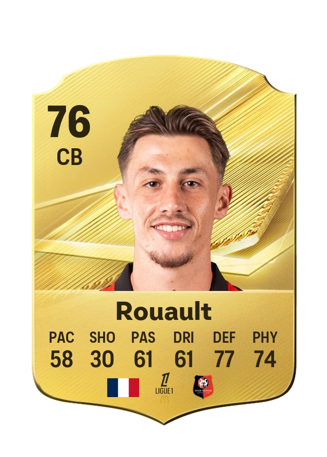 Carte Common de Anthony Rouault, note 76