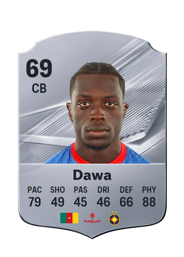 Joyskim Dawa, Common card, rated 69