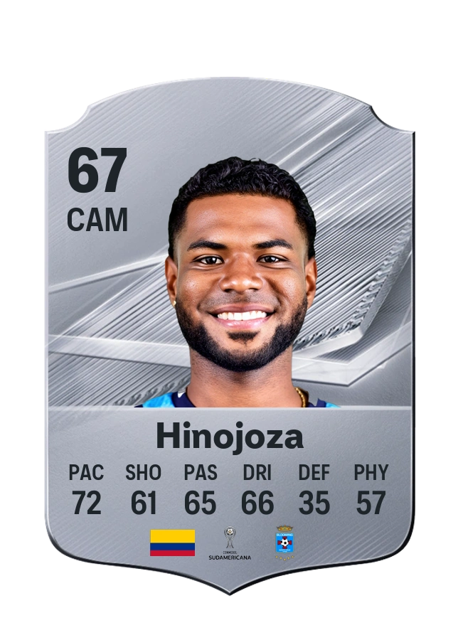 Roberto Hinojoza, Common card, rated 67