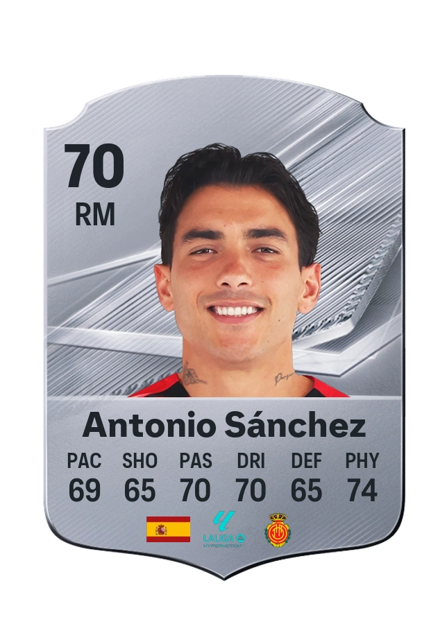 Antonio Sánchez, karta Common, ocena 70