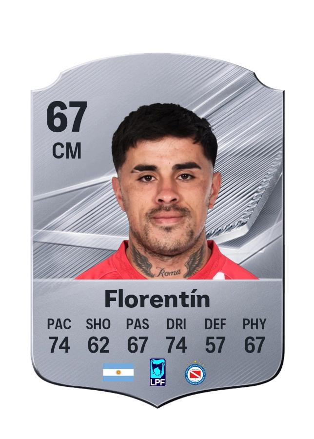 Gabriel Florentín, karta Common, ocena 67