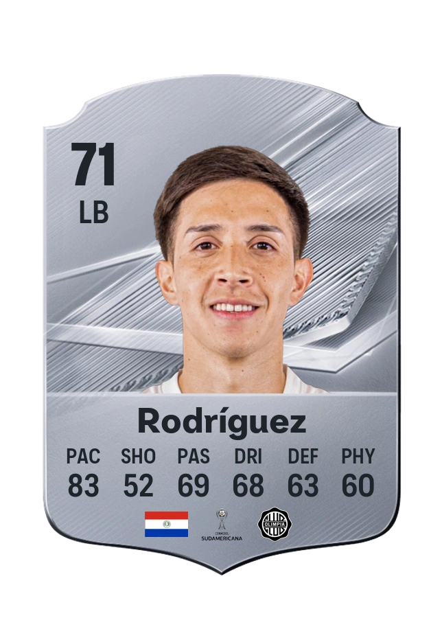 Carte Common de Alan Rodríguez, note 71