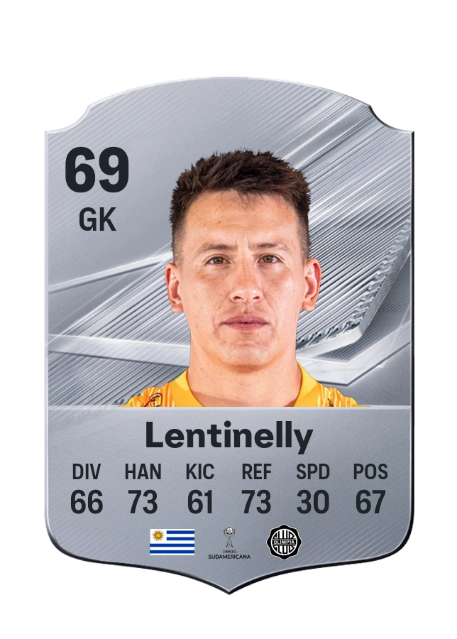 Carte Common de Sebastián Lentinelly, note 69