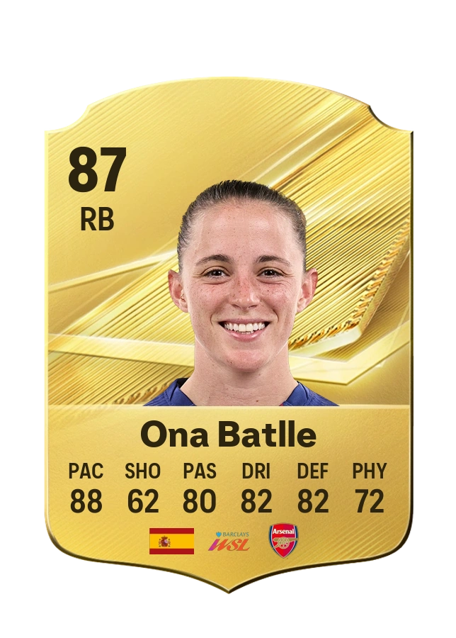 Ona Batlle, Common card, rated 87