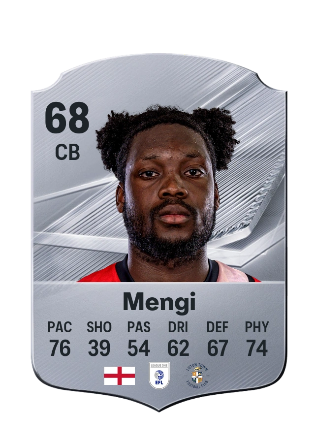 Teden Mengi, karta Common, ocena 68