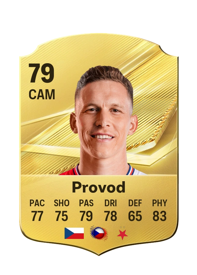 Lukáš Provod, Common card, rated 79