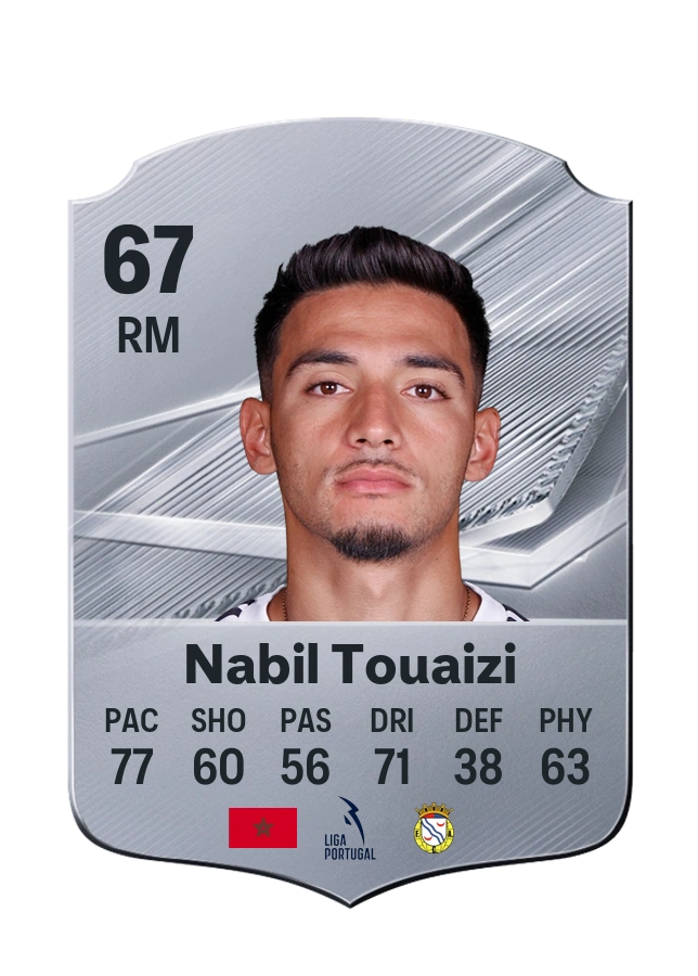 Nabil Touaizi, Common kartı, reyting 67