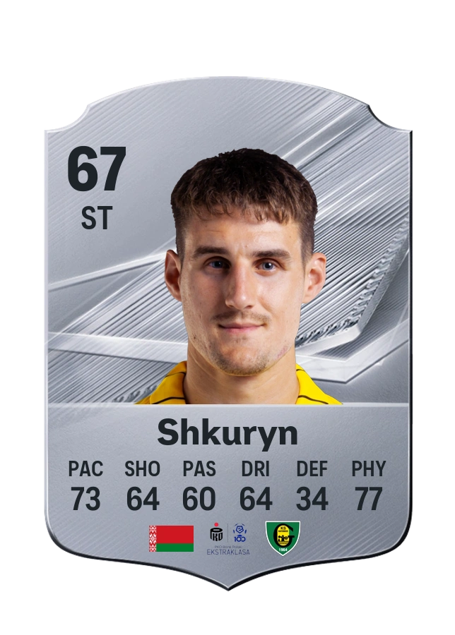 Ilya Shkuryn, Common card, rated 67