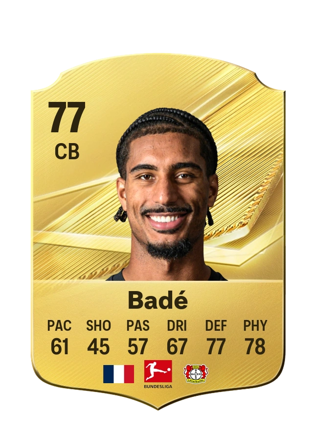 Loïc Badé, Common card, rated 77