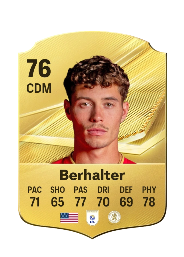 Carta Common di Sebastian Berhalter, valutazione 76