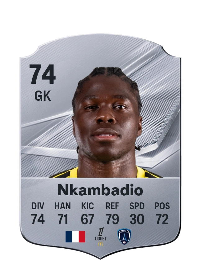 Carta Common di Obed Nkambadio, valutazione 74