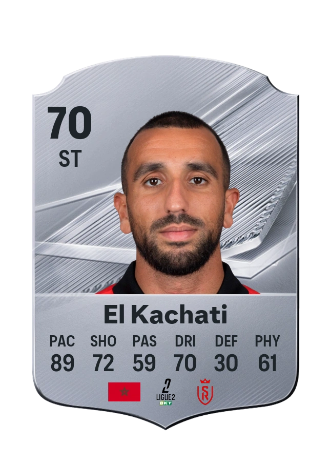Youssef El Kachati، بطاقة Common، بتقييم 70
