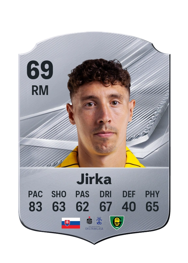 Erik Jirka, karta Common, ocena 69