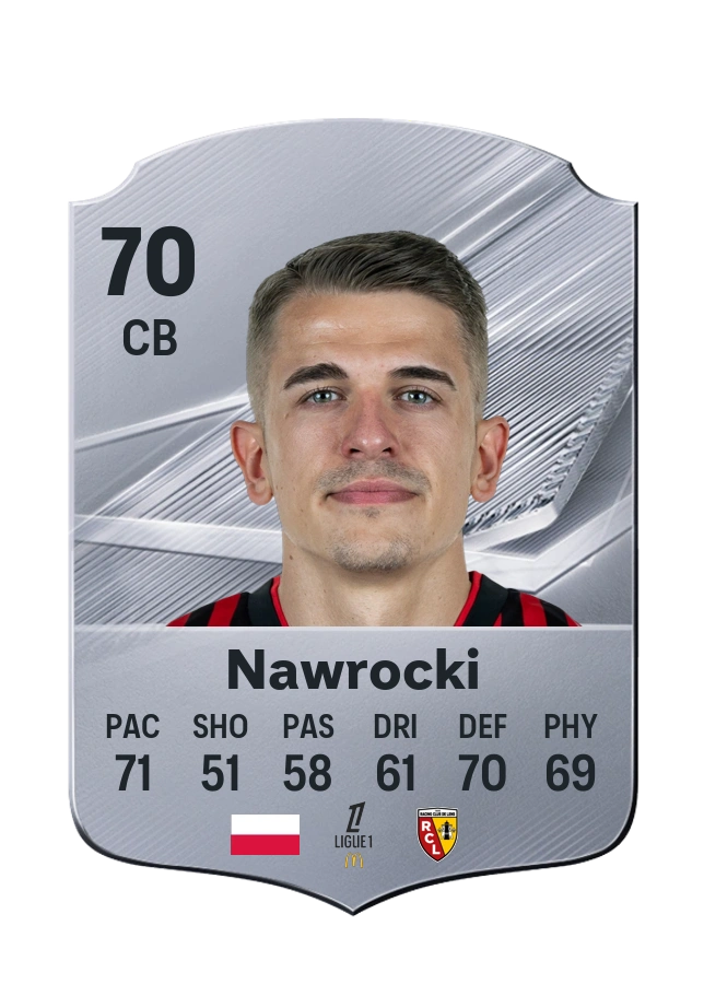 Maik Nawrocki, Common-kaart, rating 70