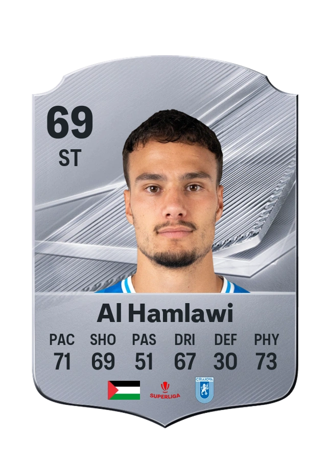 Assad Al Hamlawi, Common card, rated 69