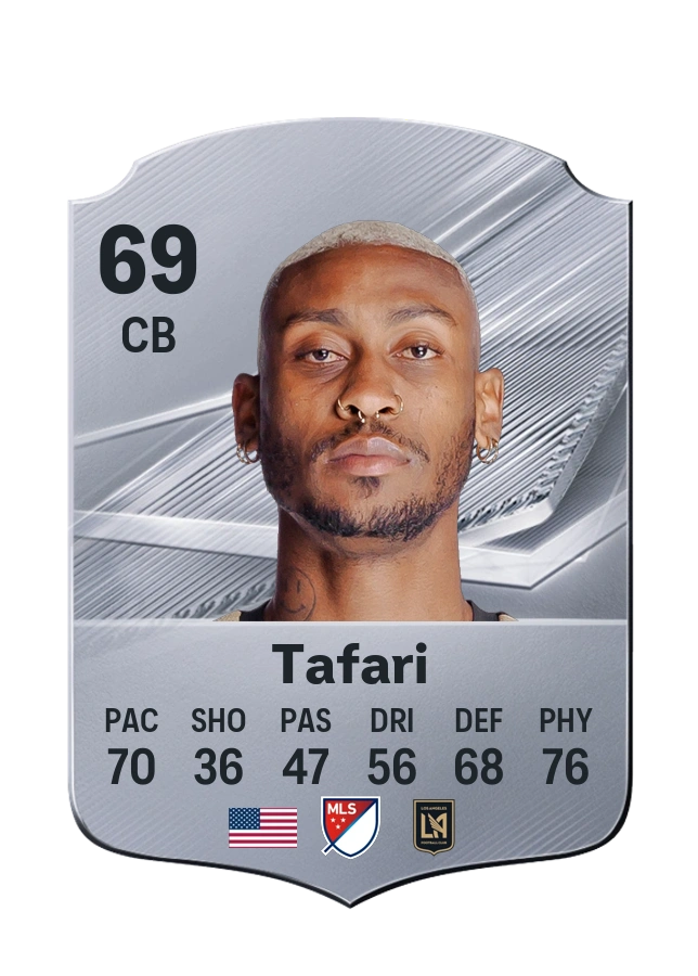 Nkosi Tafari, Common kartı, reyting 69