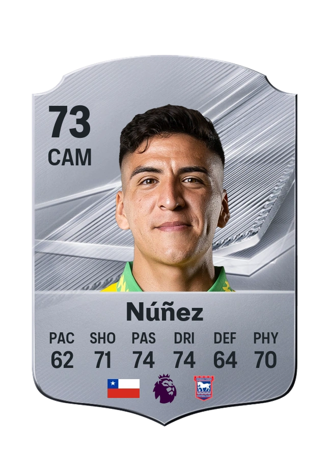 Carta Common di Marcelino Núñez, valutazione 73