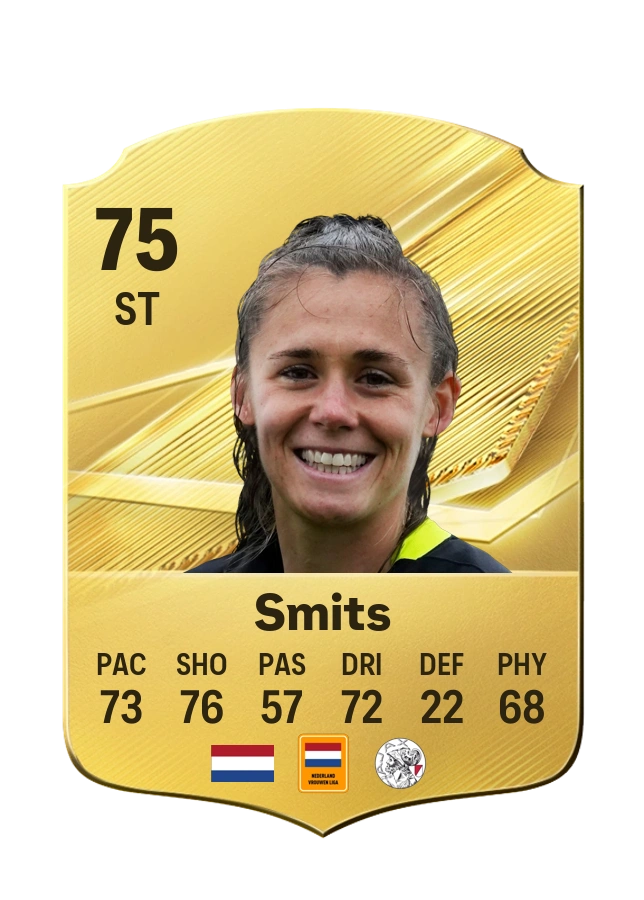 Joëlle Smits, Common card, rated 75