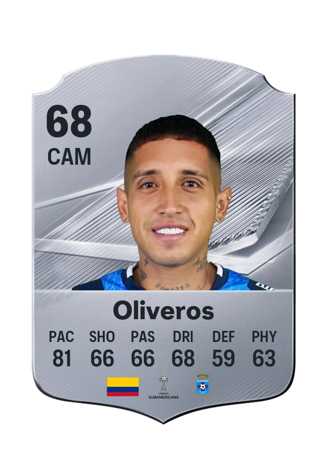 Auli Oliveros, Common card, rated 68