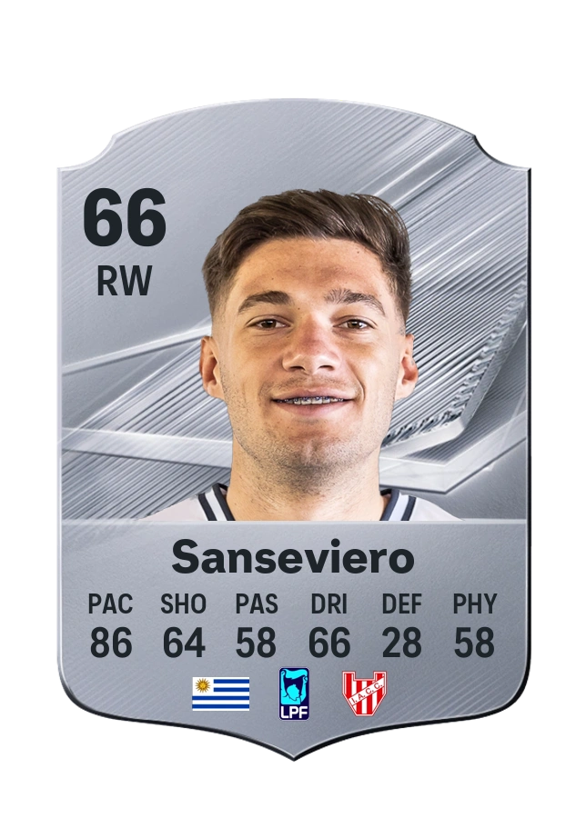 Lucas Sanseviero, Common kartı, reyting 66