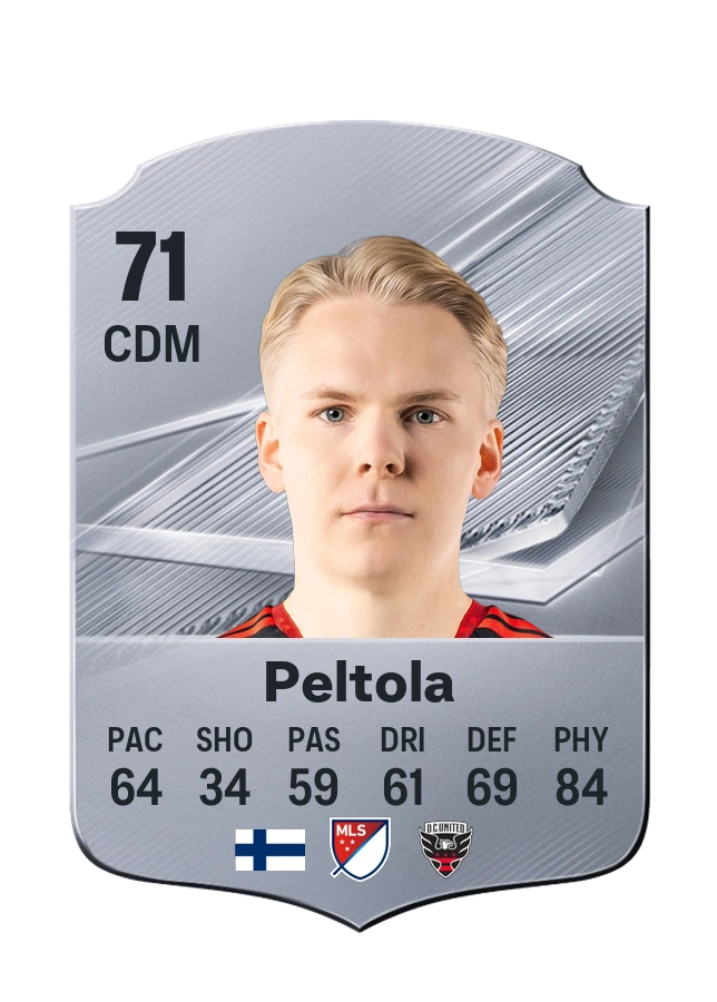 Carta Common de Matti Peltola, valoración 71