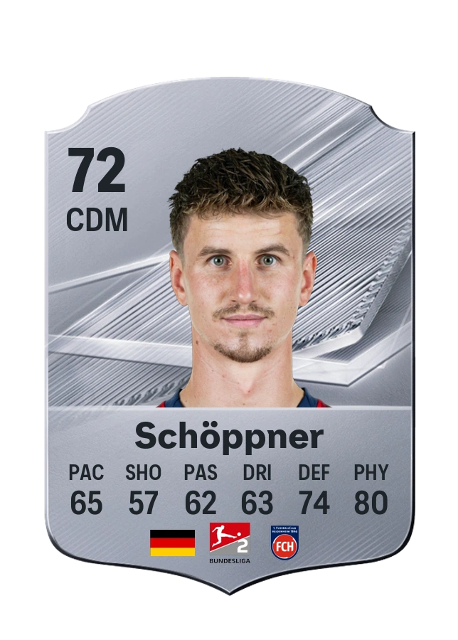 Jan Schöppner, karta Common, ocena 72