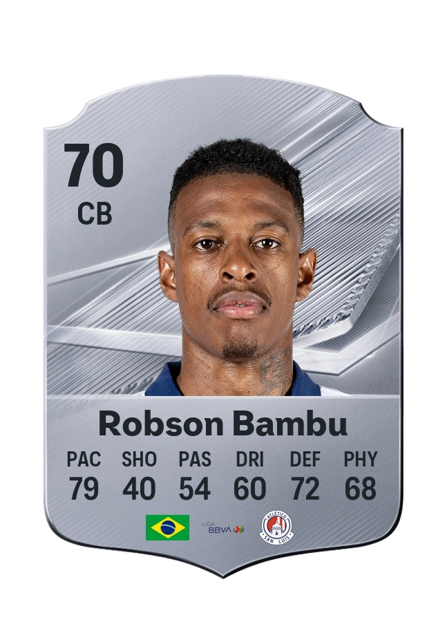 Carta Common de Robson Bambu, valoración 70