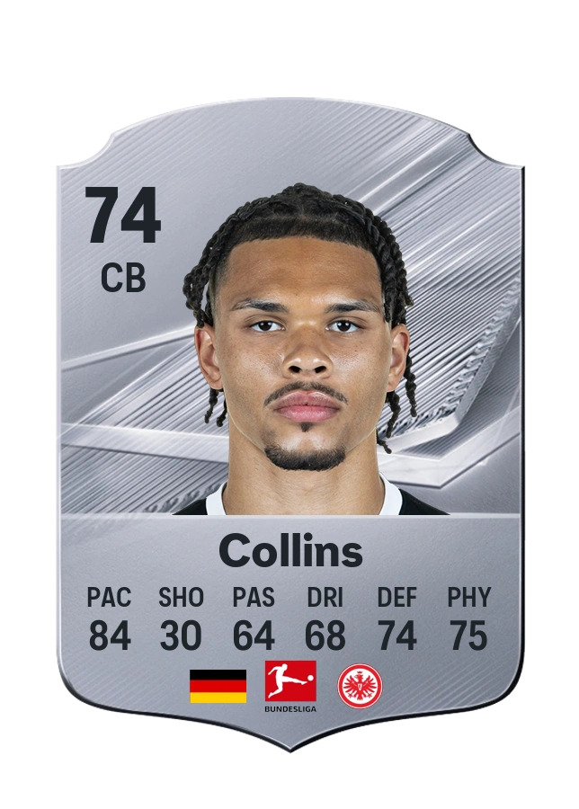 Nnamdi Collins, Common card, rated 74